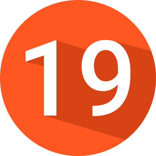 19+ Logo